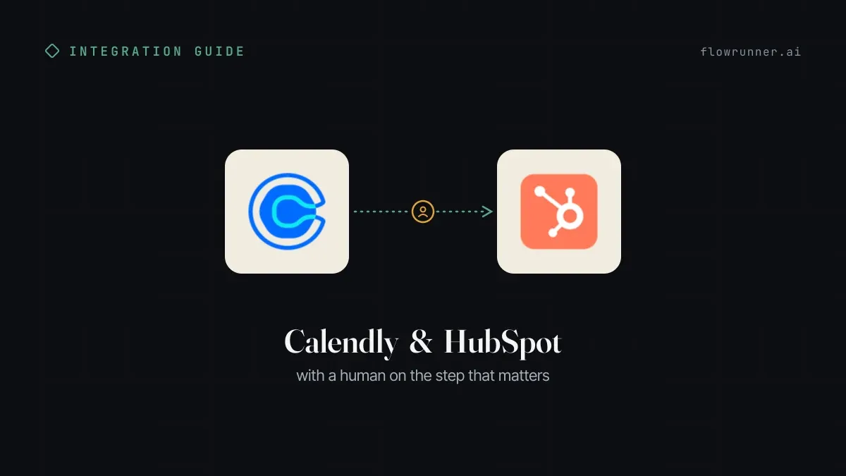 How to Connect Calendly with HubSpot (With or Without an AI Agent)