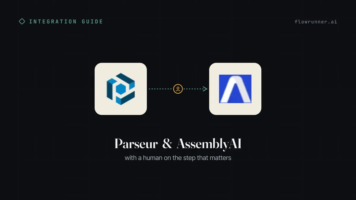 How to Connect Parseur with AssemblyAI (With or Without an AI Agent)